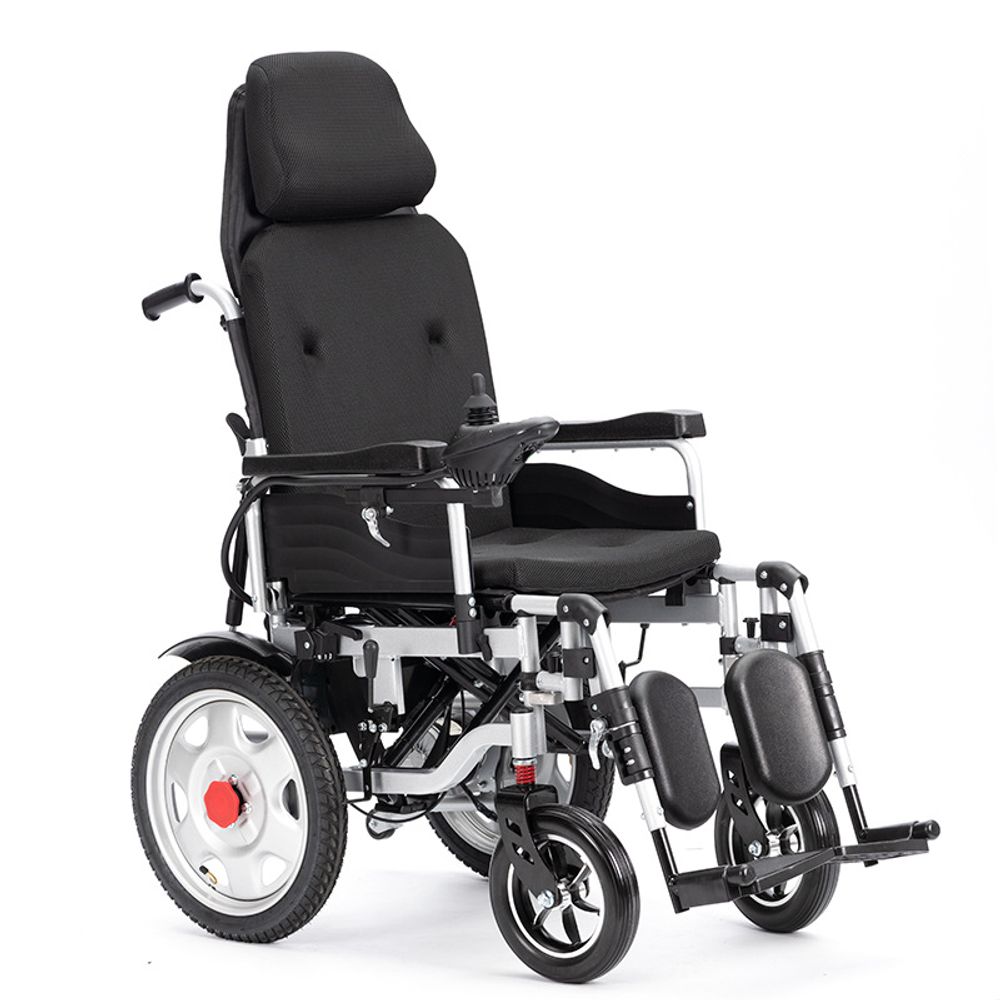 Folding Portable Iron Electric Wheelchair