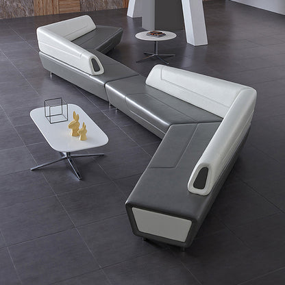 Luxury V-Shaped Lobby Sofa