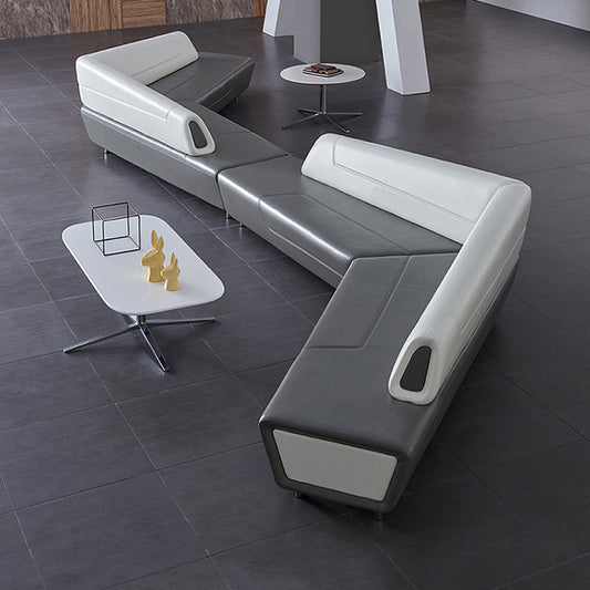 Luxury V-Shaped Lobby Sofa