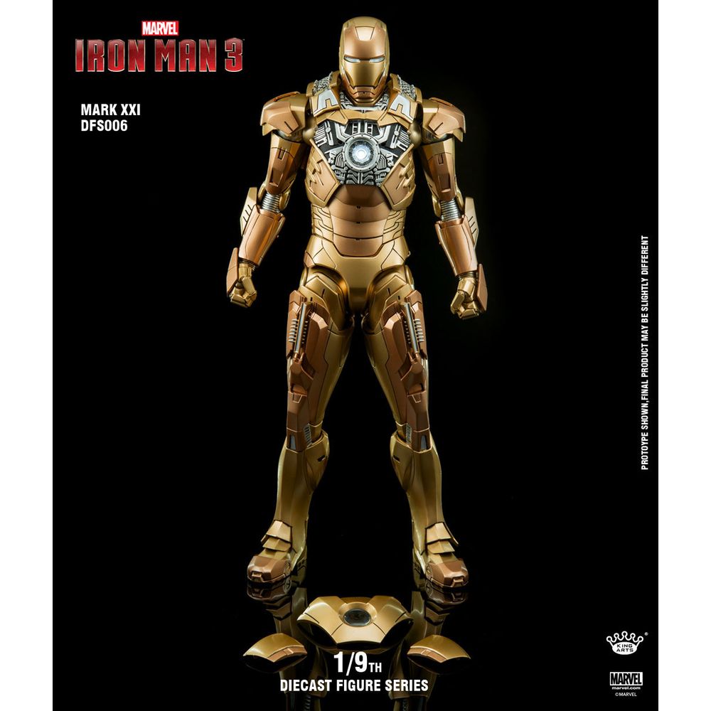 King Arts 1/9 Iron Man Mark 21 Alloy Action Figure
