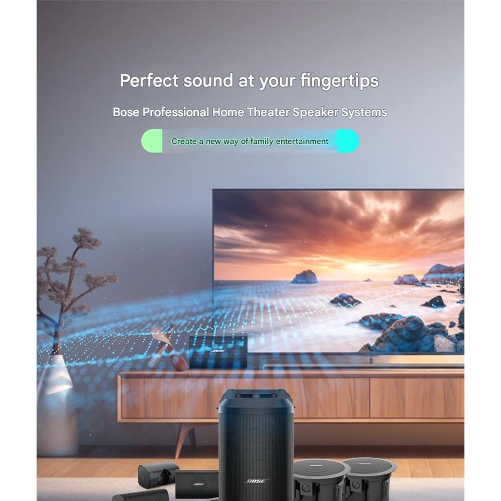 Bose 7.1 HIFI Karaoke Professional Audio Home Theater Speakers