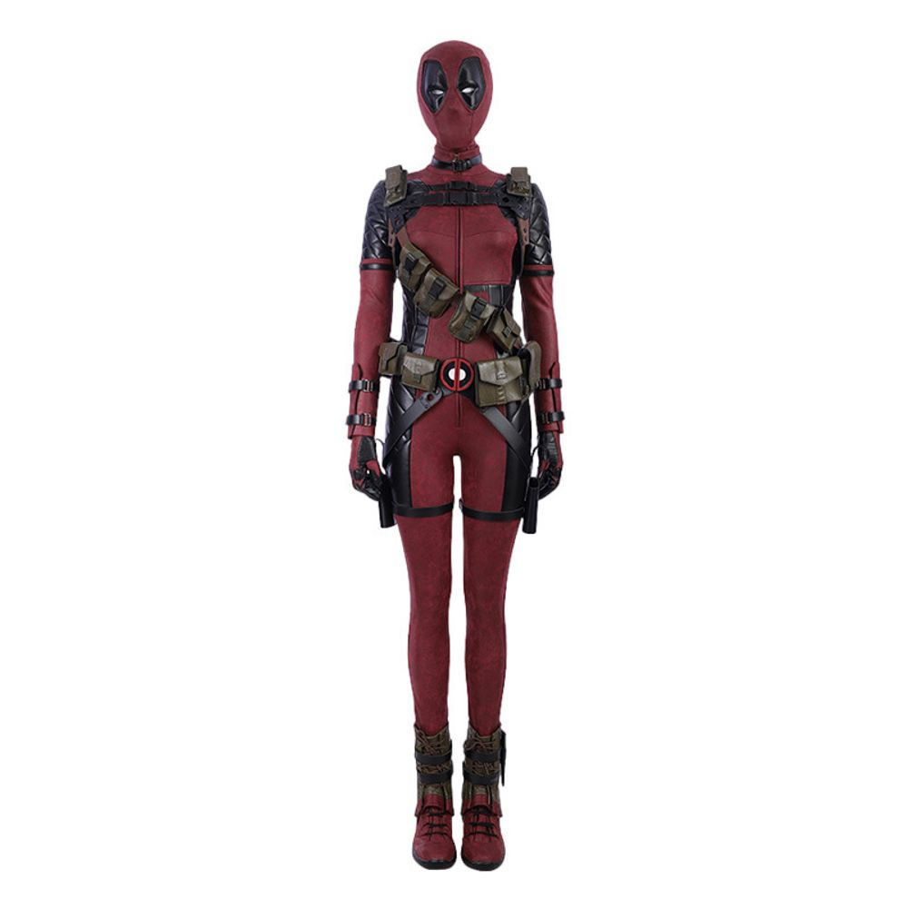 Female Deadpool Cosplay Costume