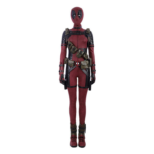 Female Deadpool Cosplay Costume