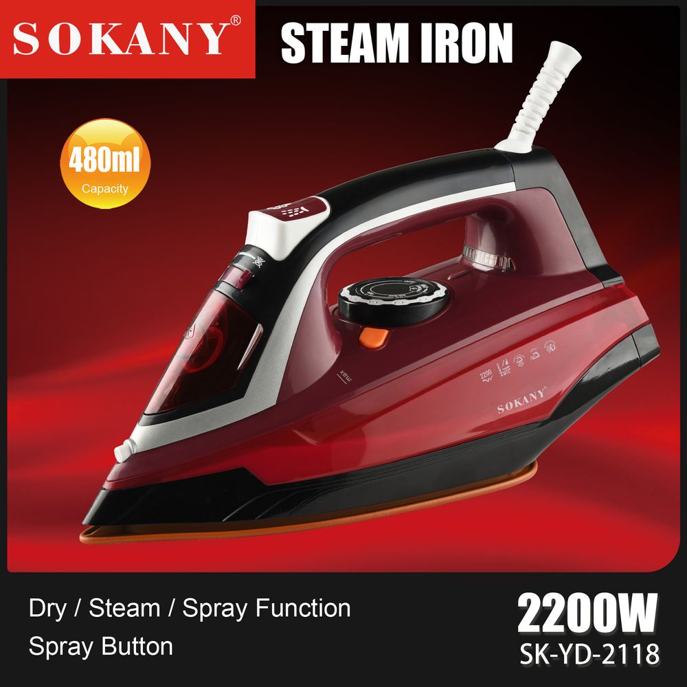 SOKANY 2118 Multi-Function Steam Spray Ironing Machine