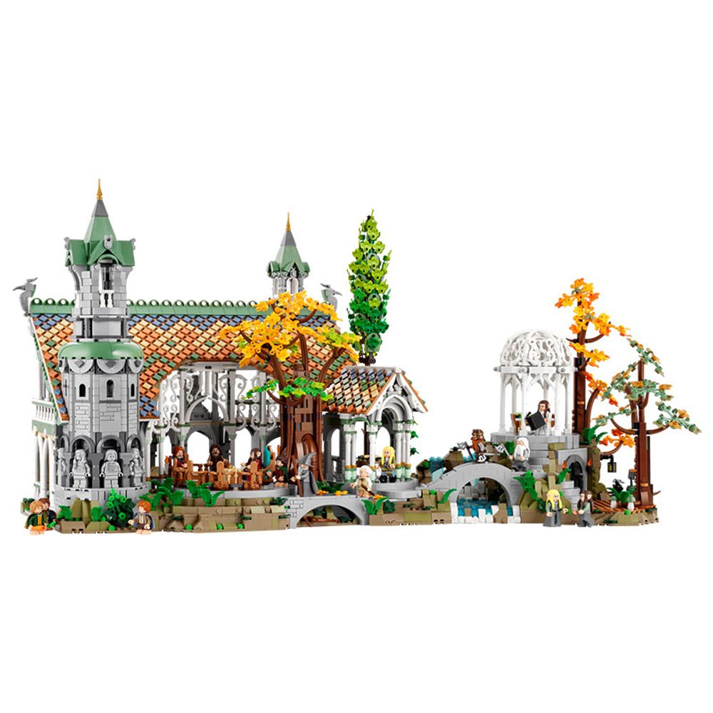 LEGO 10316 The Lord of the Rings Rivendell Building Blocks Set