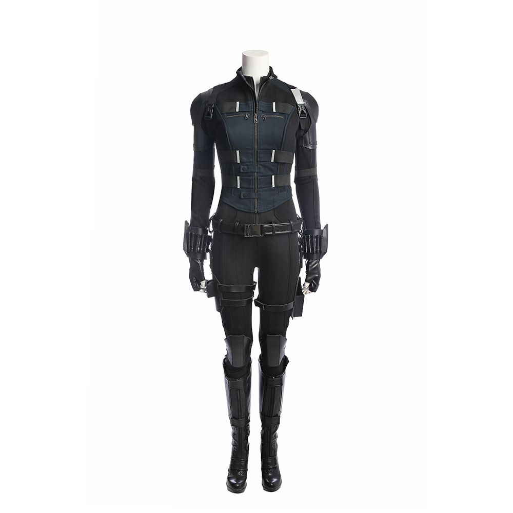 Avengers Infinity War Black Widow Cosplay Costume