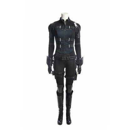 Avengers Infinity War Black Widow Cosplay Costume