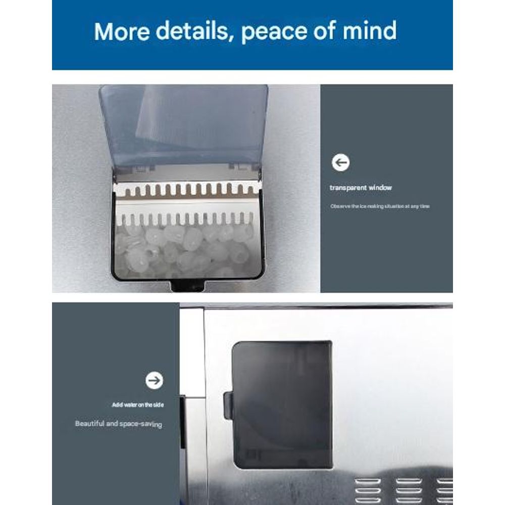 2 in1 Ice Maker & Cold Water Dispenser 7