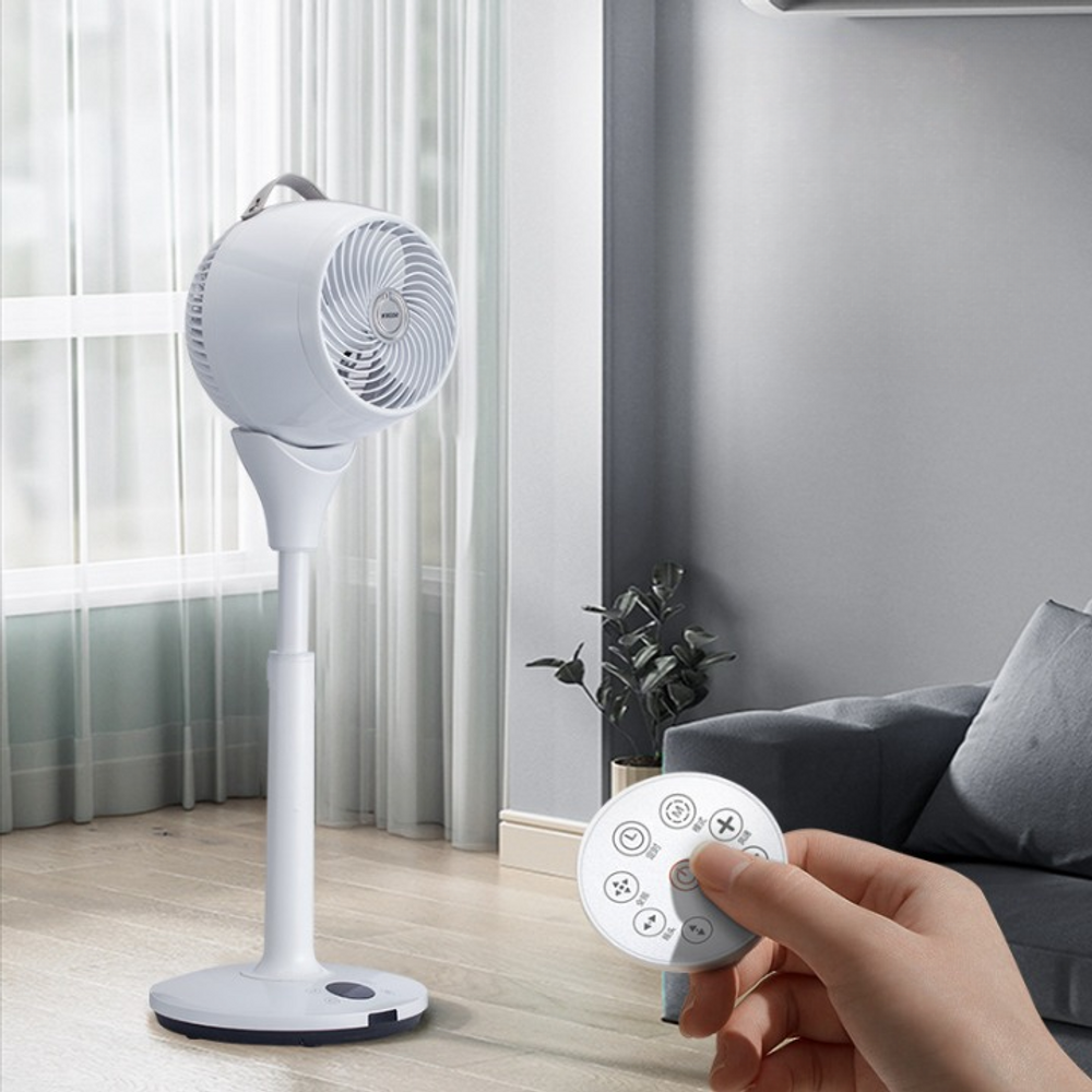 3D DC Smart Floor Fan with Remote 1