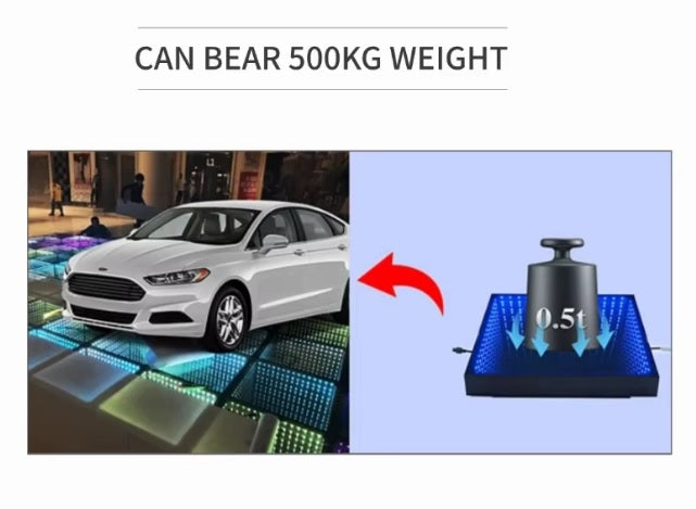 3D Mirror LED Dance Floor Panel 10