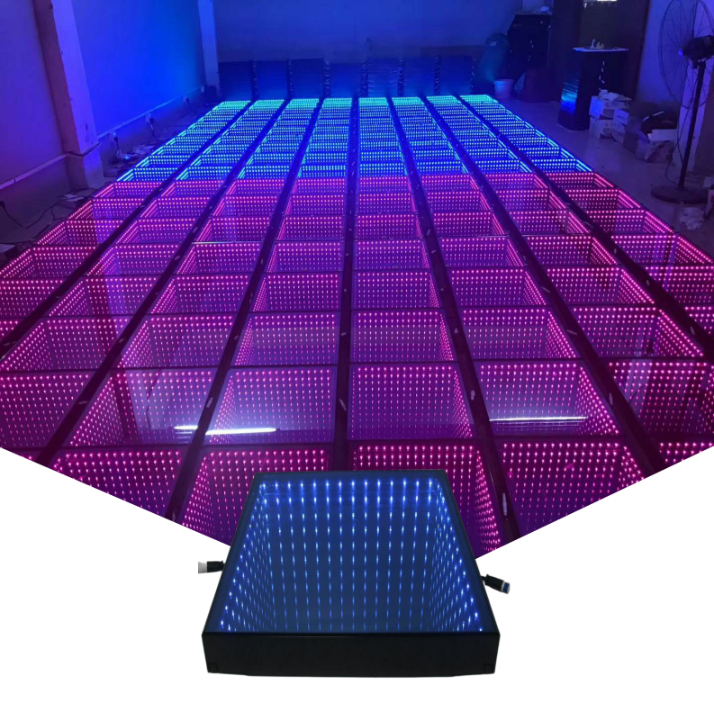 3D Mirror LED Dance Floor Panel 2