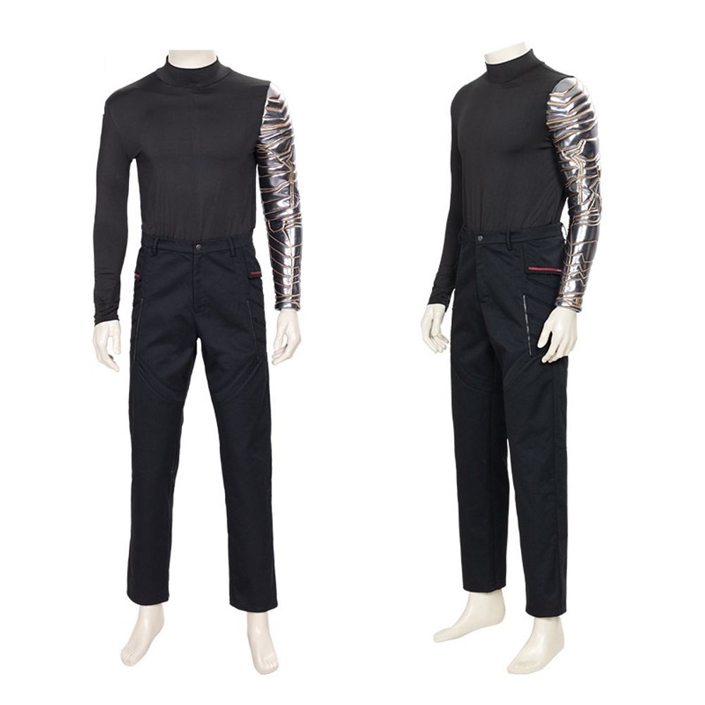 The Falcon and the Winter Soldier Bucky Barnes Cosplay Costume