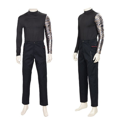 The Falcon and the Winter Soldier Bucky Barnes Cosplay Costume