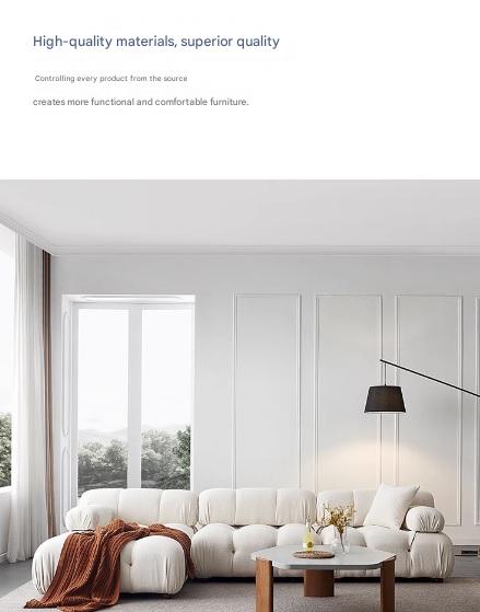Luxury Modular Fabric Sofa Set