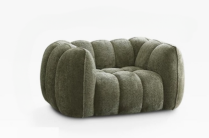 French Retro Pumpkin Lounge Sofa