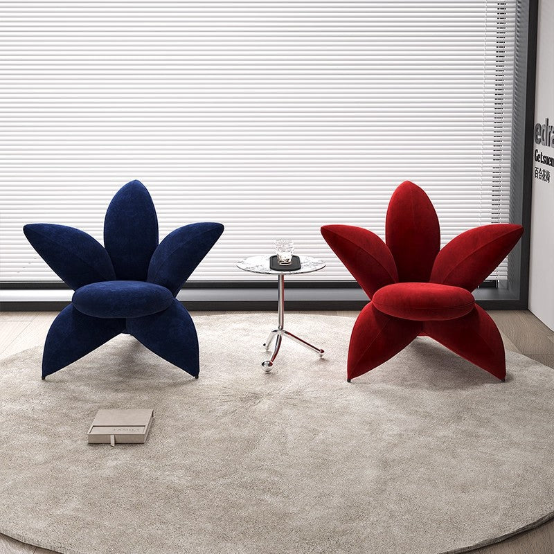 Luxury Lily Flower Sofa Chair