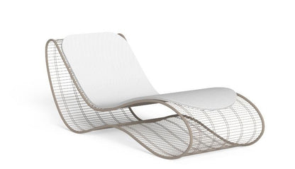 Outdoor Stainless Steel Pool Lounger Chair