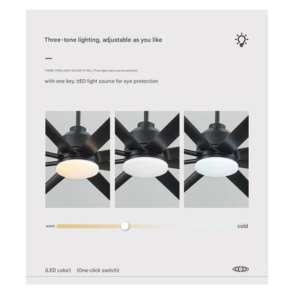 72 inches 220V Electric Light Ceiling Fan