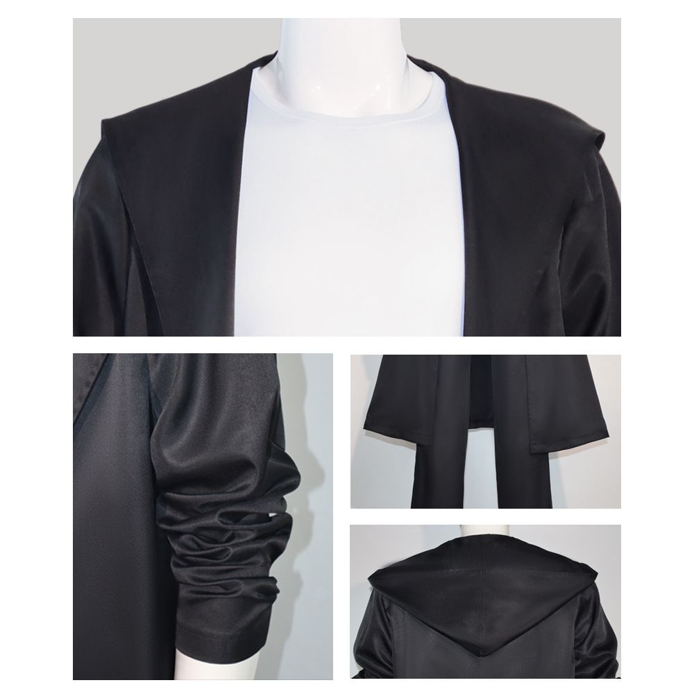 3 Pcs Solo Leveling Sung Jin Woo Cosplay Costume Suit