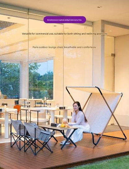 Portable Folding Sunshade Lounge Chair