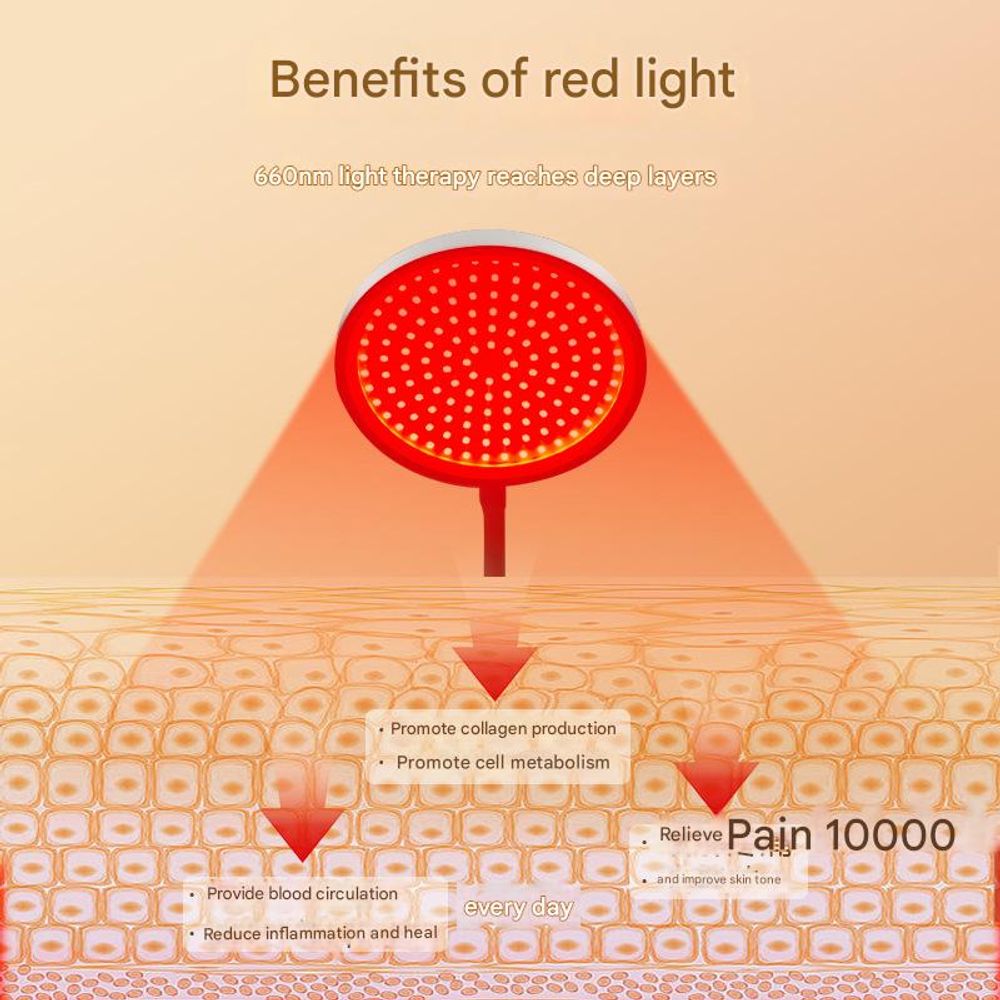 660nm Red Light Therapy Lamp Whitening Rejuvenation