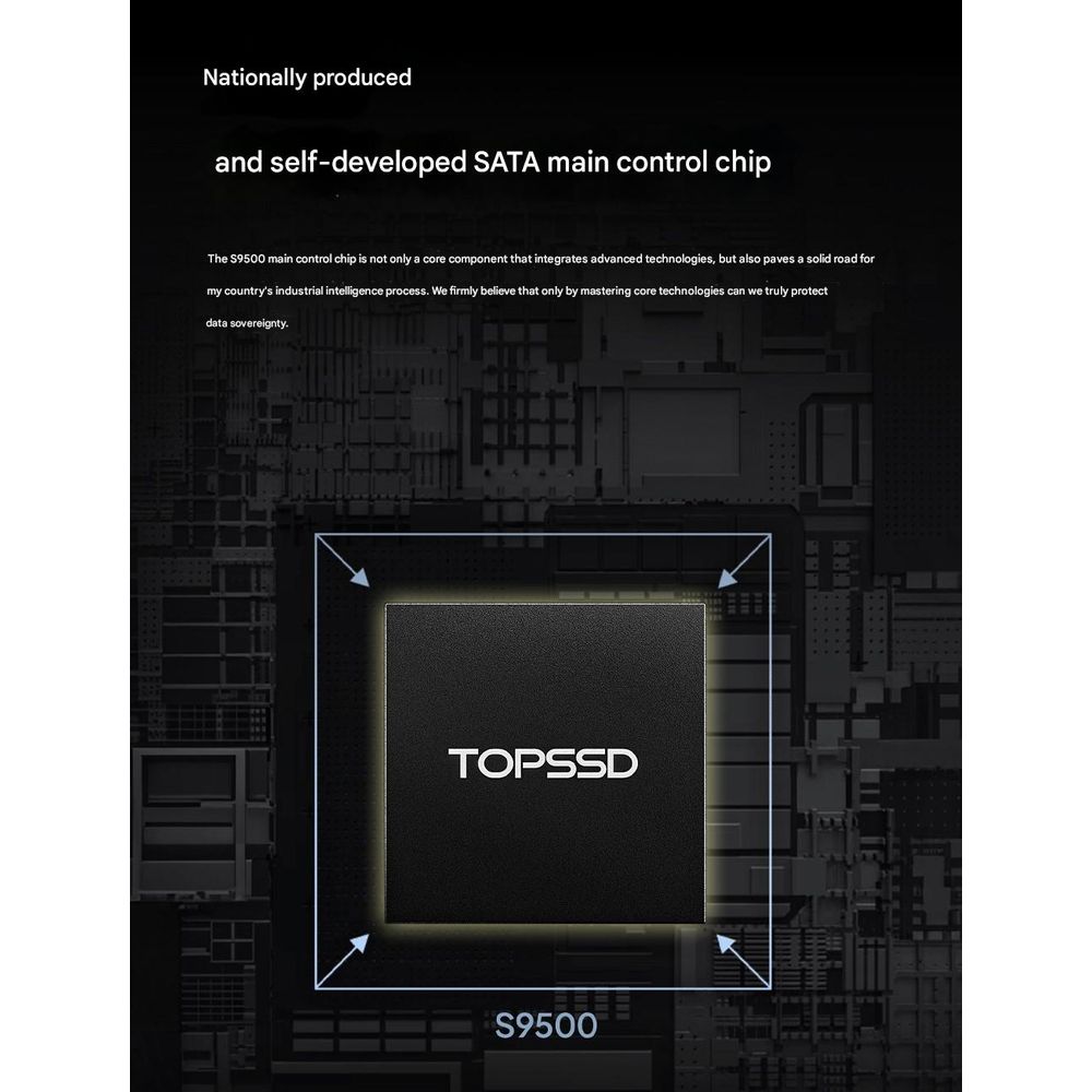 TOPSSD G40 2TB mSATA Industrial Grade SSD Drive
