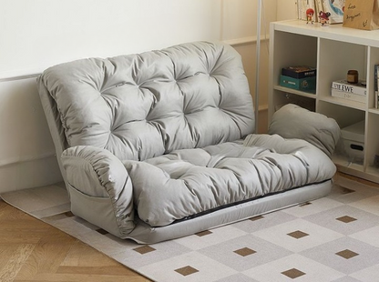 Lazy Folding Floor Sofa Bed With Adjustable Backrest