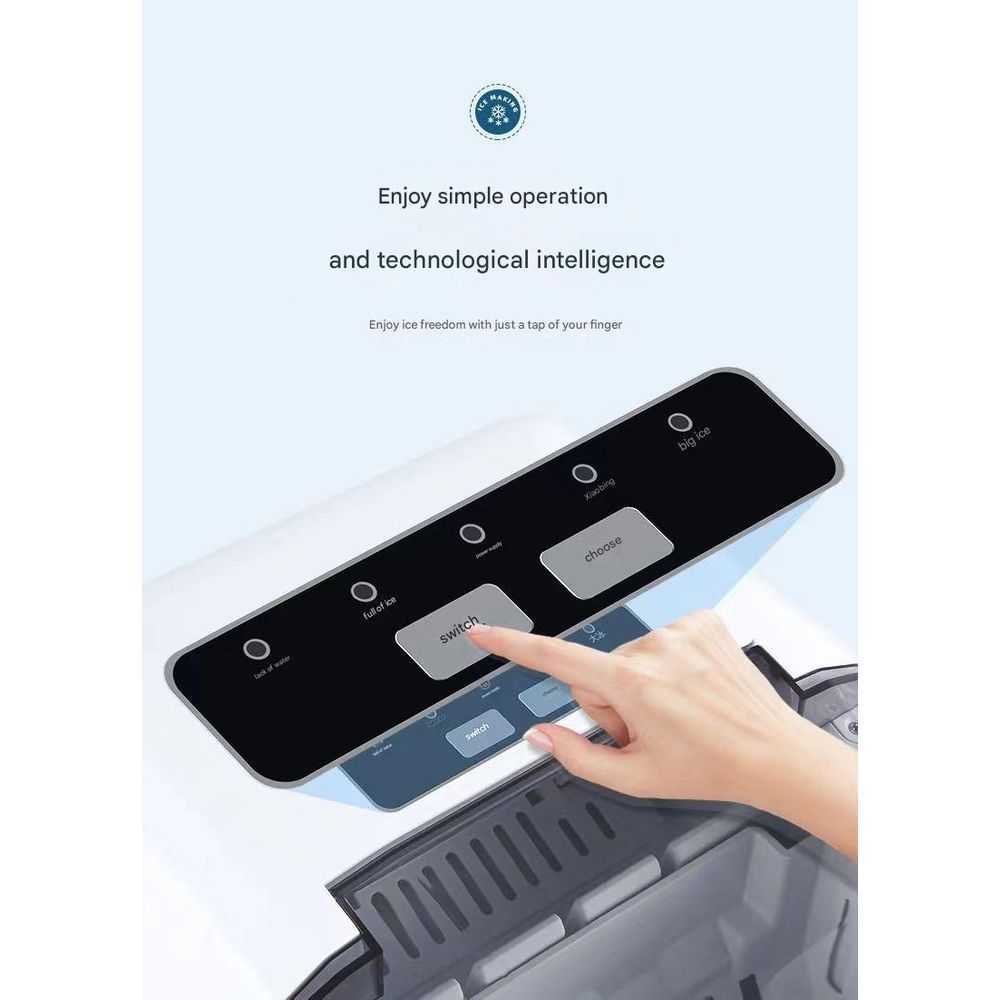 Portable Household Ice Maker