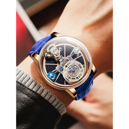 Luxury Tourbillon Quartz Watch
