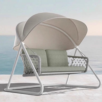 Modern Outdoor Swing Sofa with Canopy
