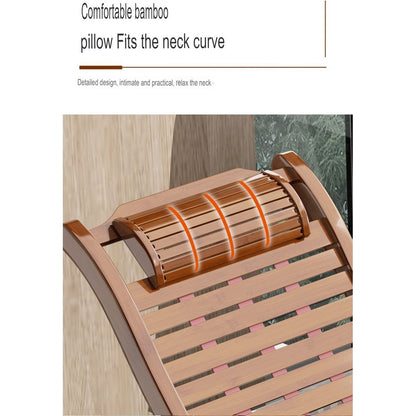 Bamboo Rocking Comfortable Sleeping Chair