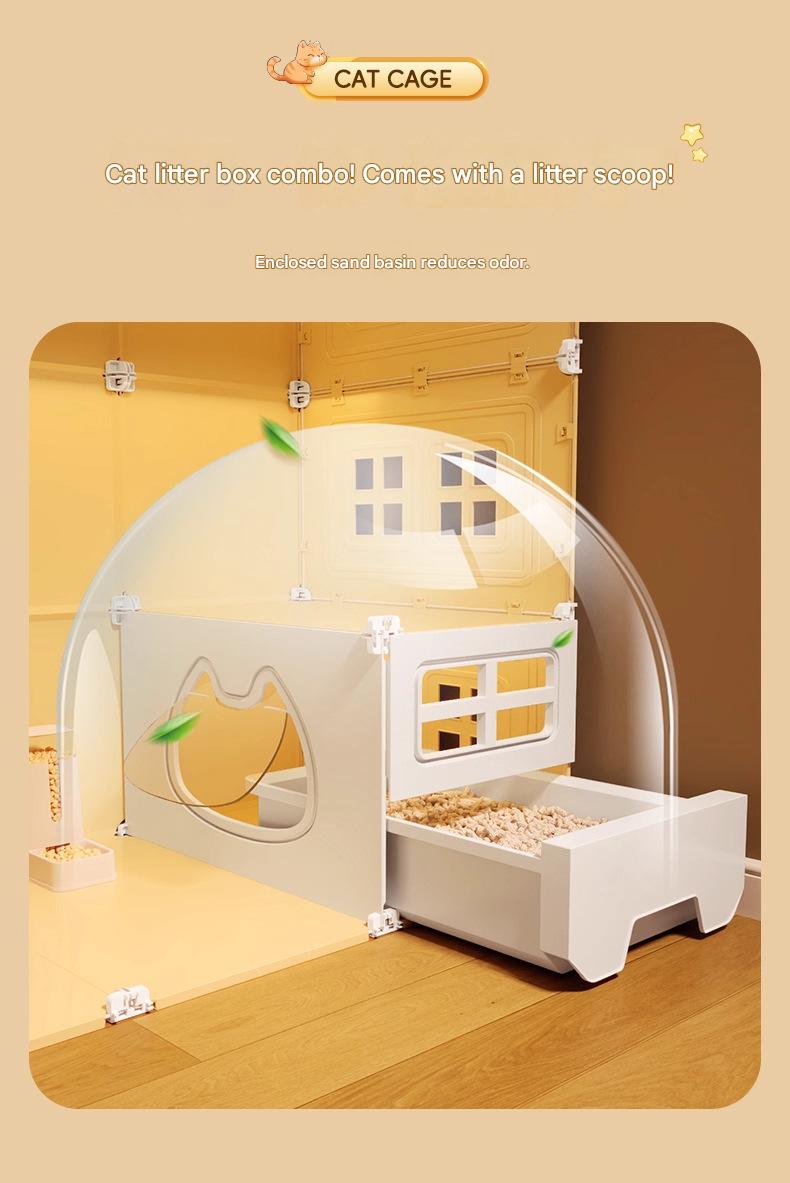 Luxury Indoor Multi Layer Cat Cage