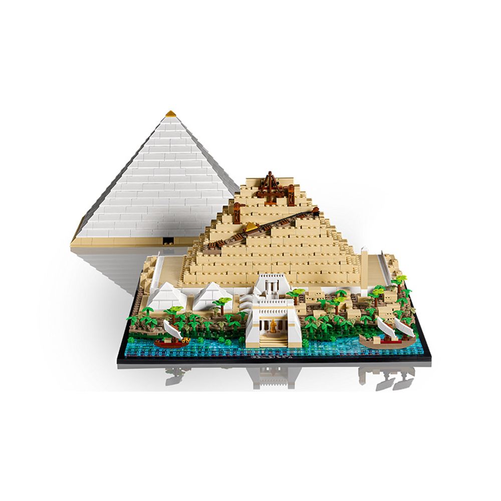 LEGO 21058 Egypt Khufu Giza Pyramid Building Blocks Set