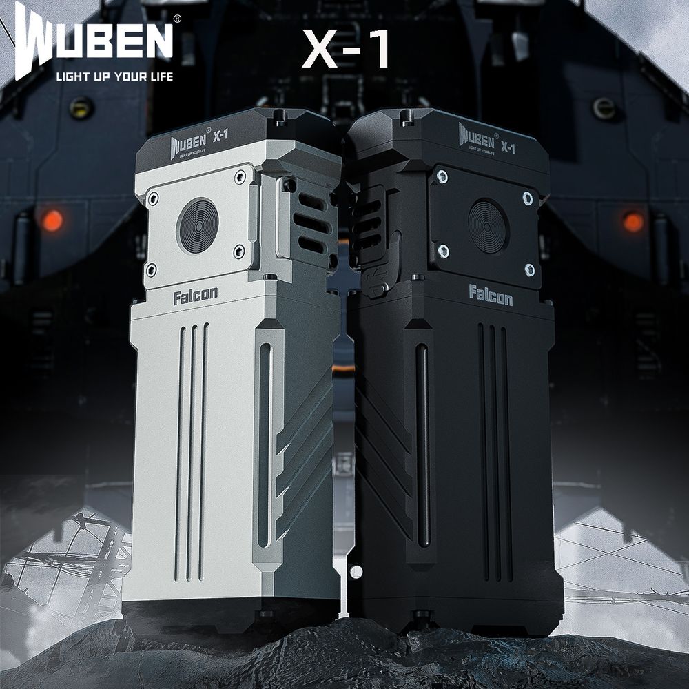 Wuben X1 Ultra-Bright High Power Rechargeable Flashlight