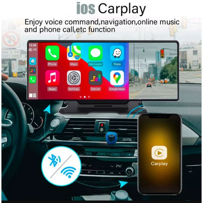 4K Full HD 10 Inch Smart Recorder GPS Dash Cam