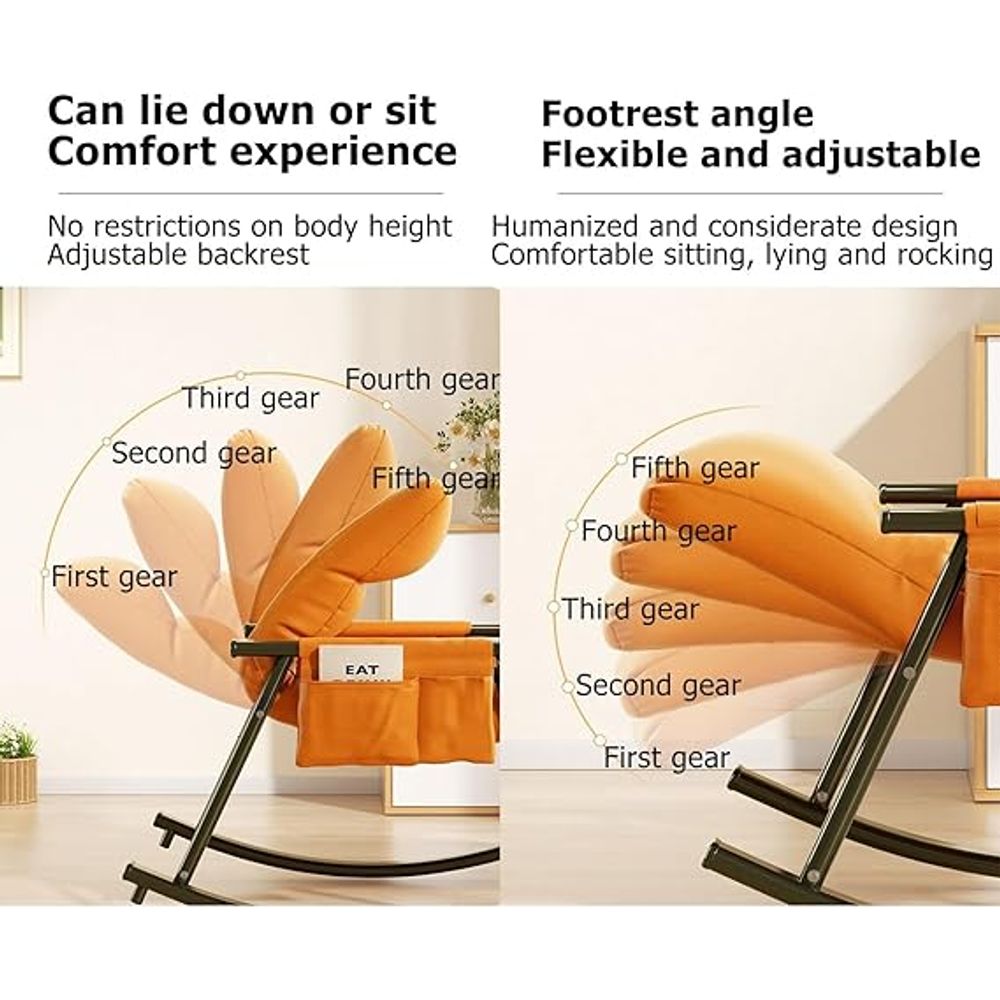 Elegant Lazy Sofa Rocking Chair