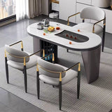 Luxury Modern Tea Table Set with Chairs