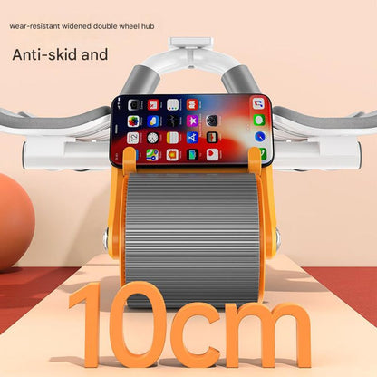 Multifunctional Automatic Abdominal Wheel with Mobile Holder