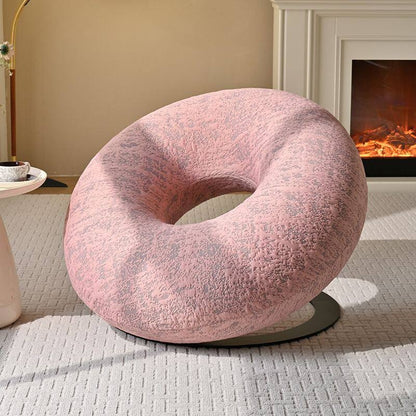 Modern Donut Swivel Single Lazy Sofa Chair