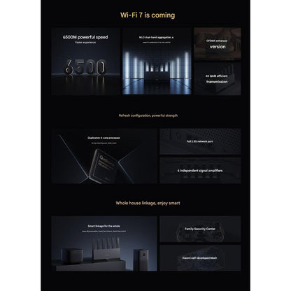 Xiaomi BE6500 Dual Band High Speed Router