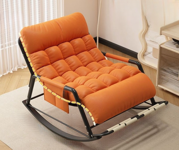 Luxury Double Rocking Recliner Sofa Chair with Thick Cushion