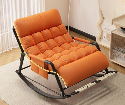 Luxury Double Rocking Recliner Sofa Chair with Thick Cushion