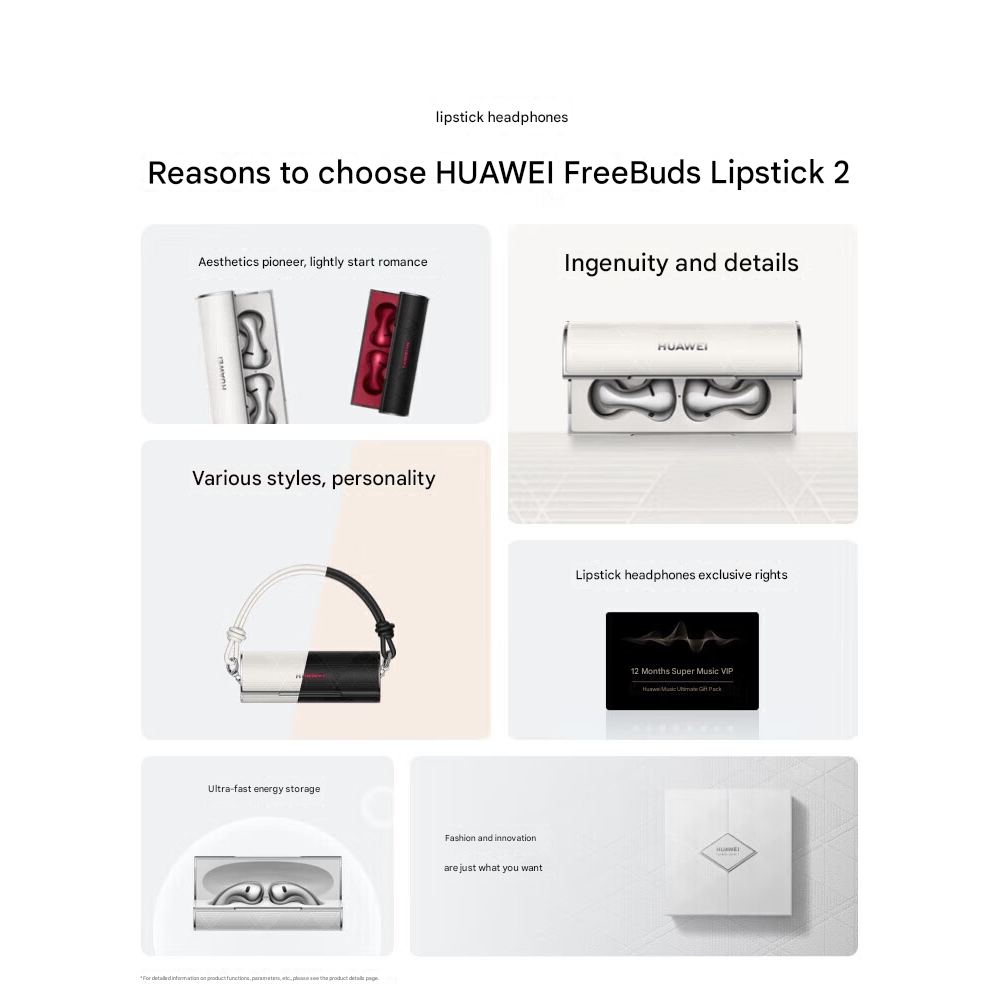 Huawei FreeBuds Lipstick 2 earbuds
