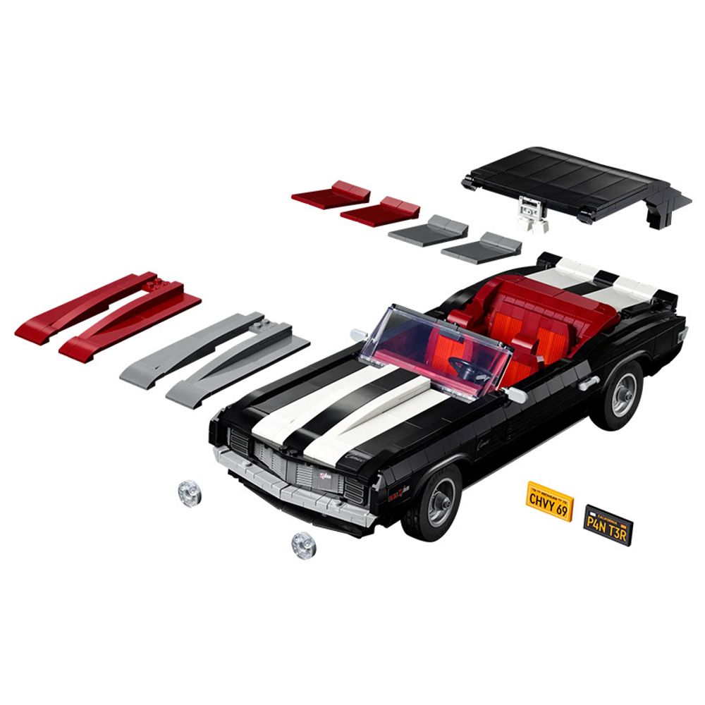 LEGO 10304 Chevrolet Camaro Z28 Car Model Building Blocks Set