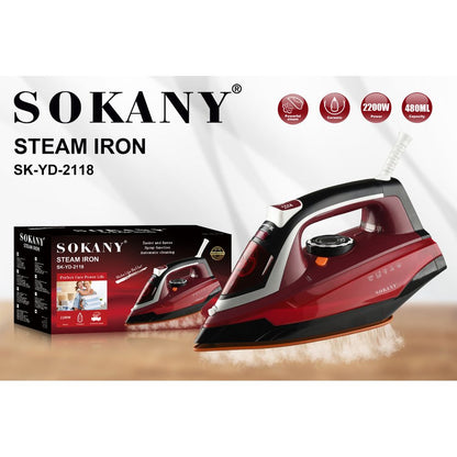 SOKANY 2118 Multi-Function Steam Spray Ironing Machine