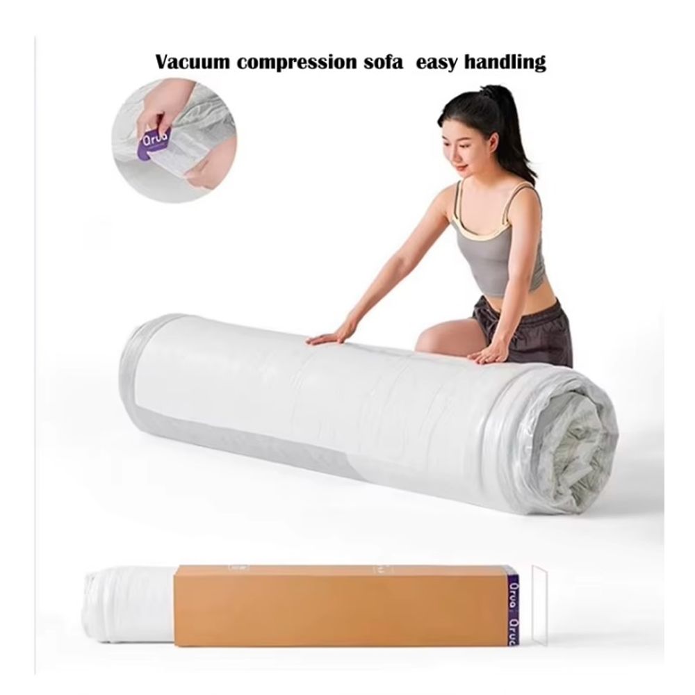 Modular 4 Seater Open-Ends U Sectional Compressed Sofa