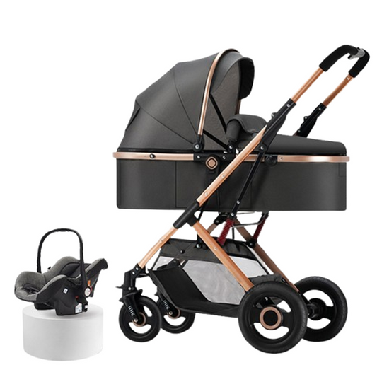 3 in 1 Adjustable Folding Baby Stroller 1