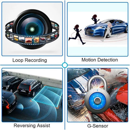 4K Full HD 10 Inch Smart Recorder GPS Dash Cam 6