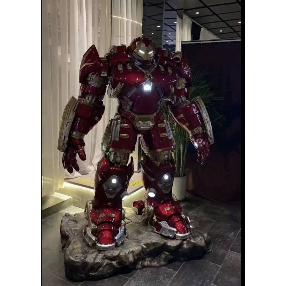 Iron Man Mark 44 Hulkbuster 215CM LED Statue with Base