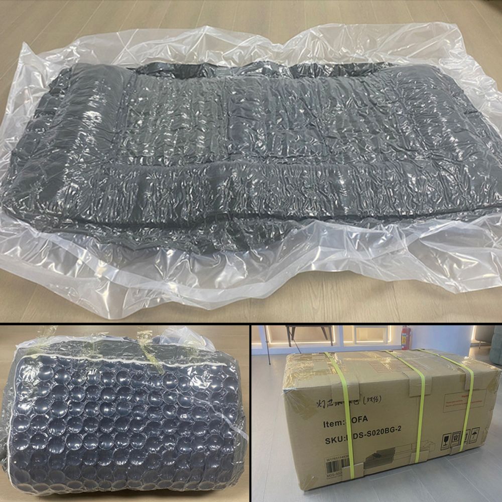 Modular 4 Seater Open-Ends U Sectional Compressed Sofa